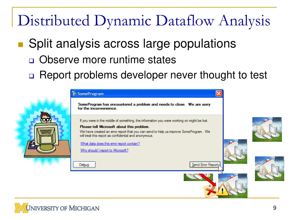 distributed dynamic dataflow analysis