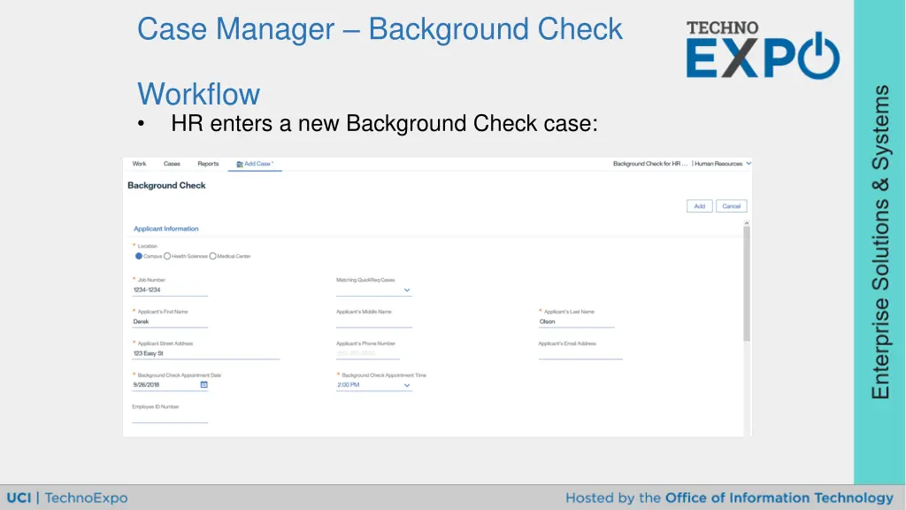 case manager background check