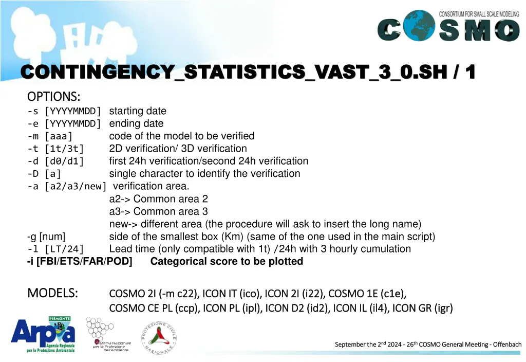 contingency statistics vast 3 0 sh 1 contingency