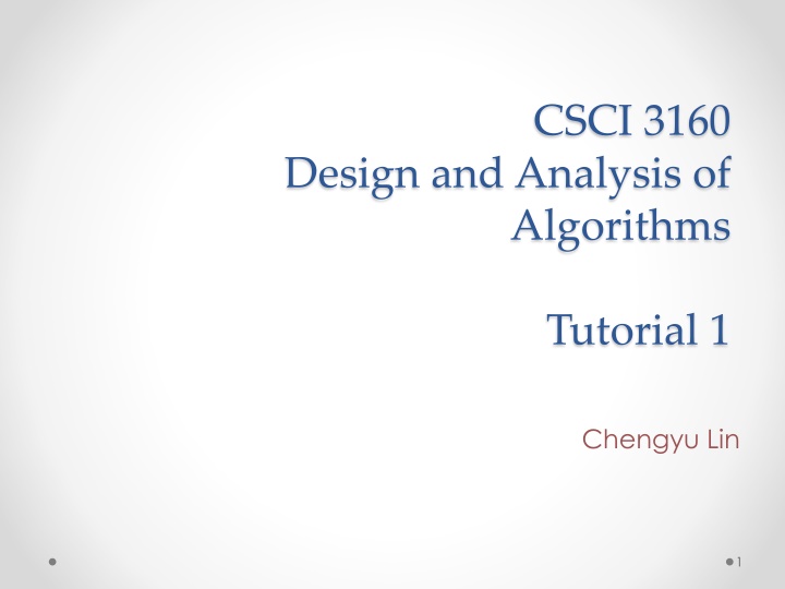 csci 3160