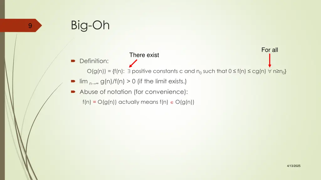 big oh