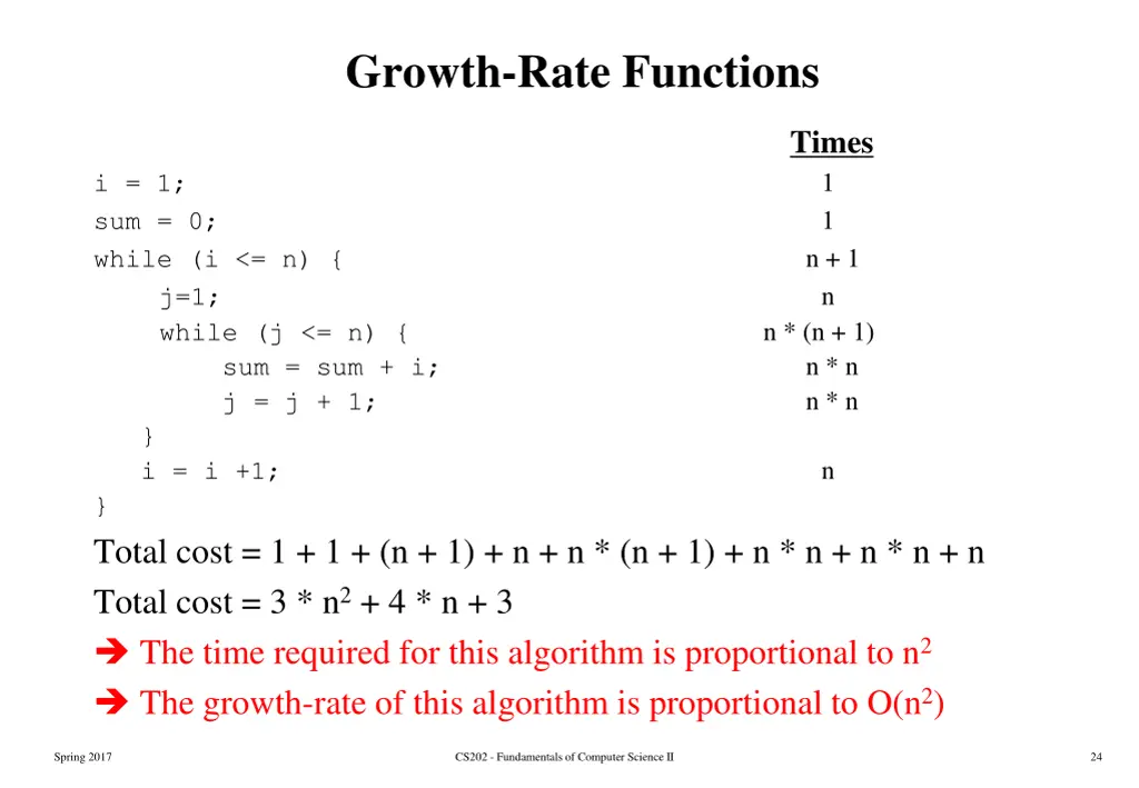 growth rate functions 1