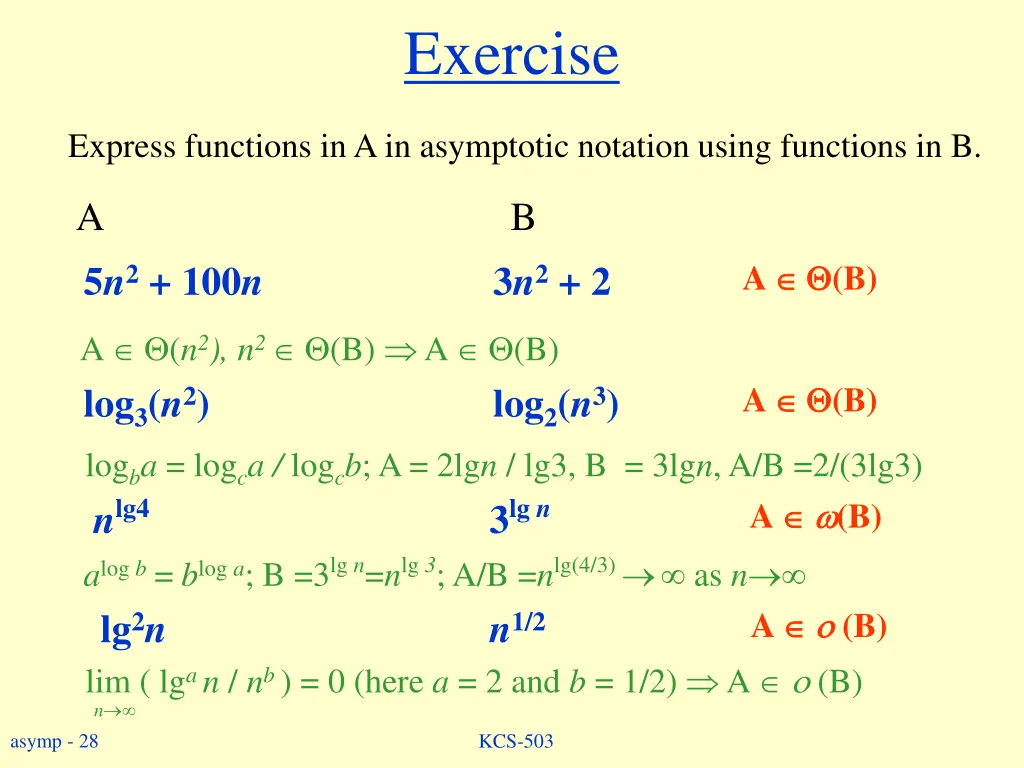 exercise