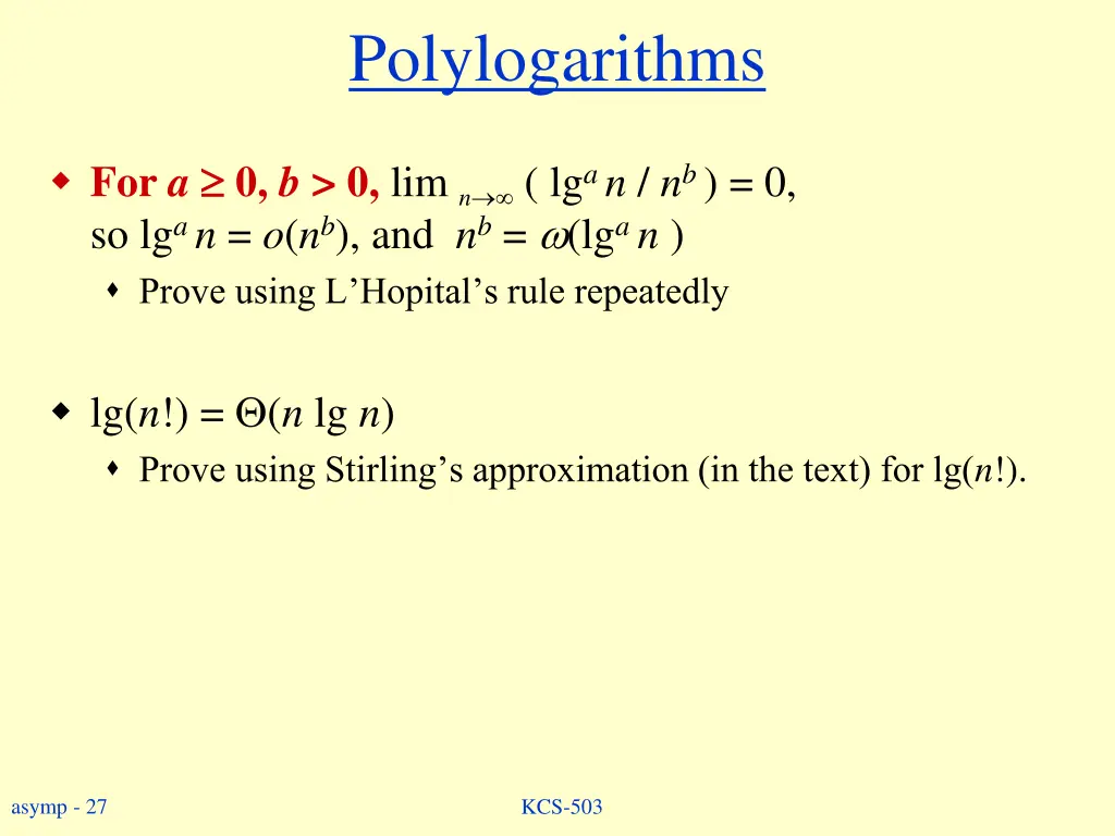 polylogarithms