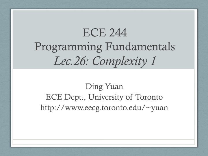 ece 244