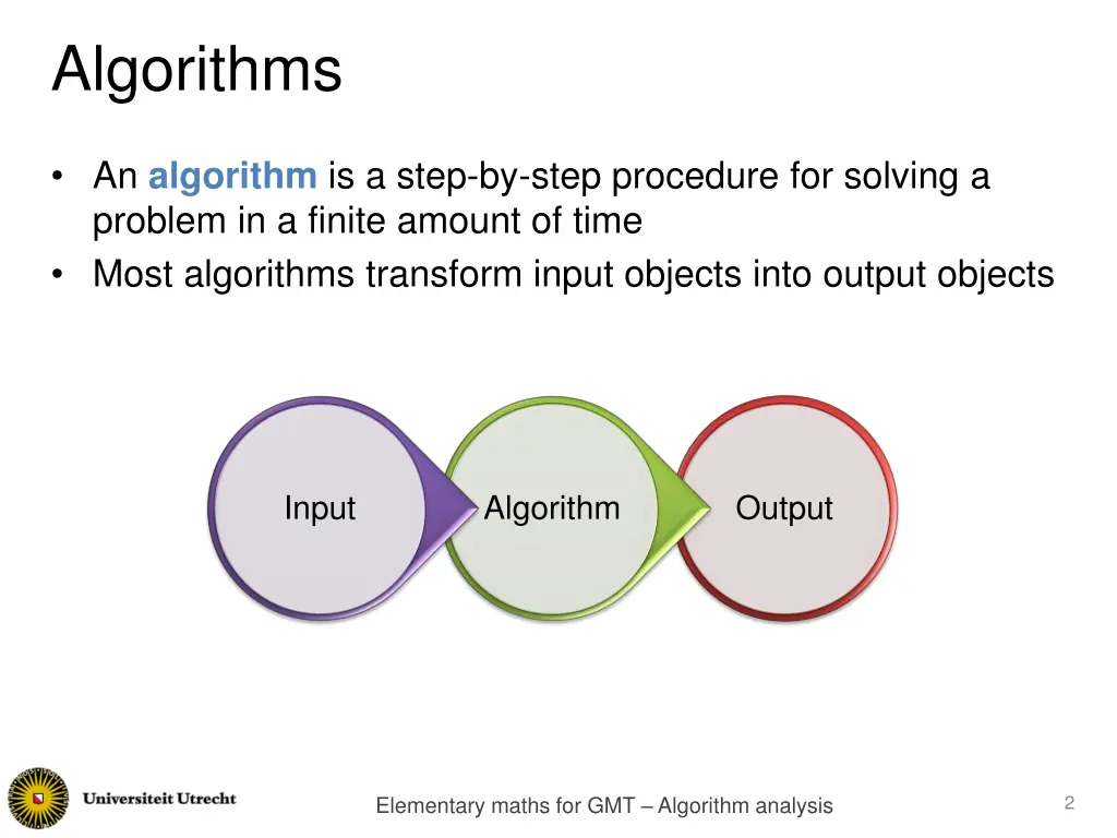 algorithms