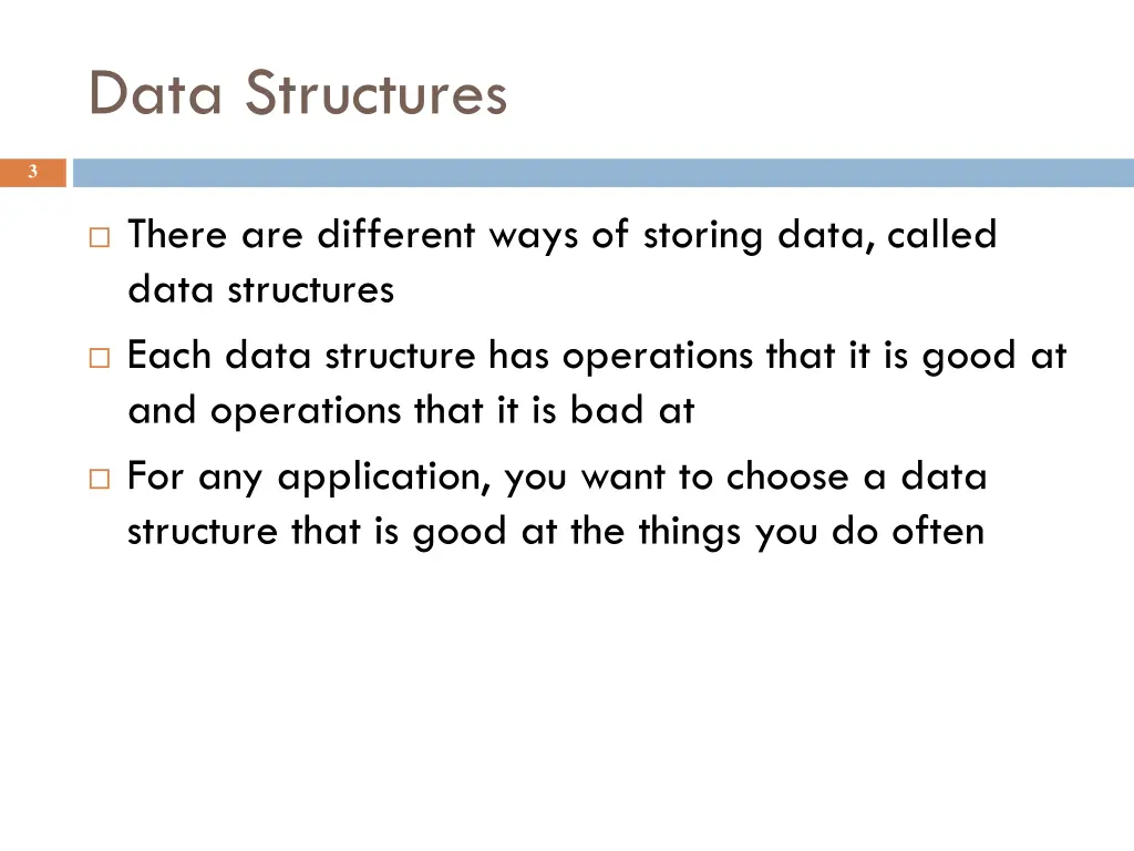 data structures