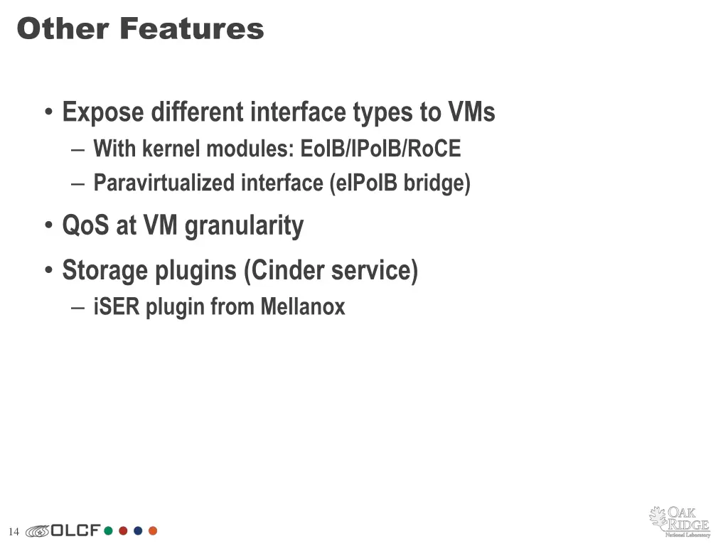 other features