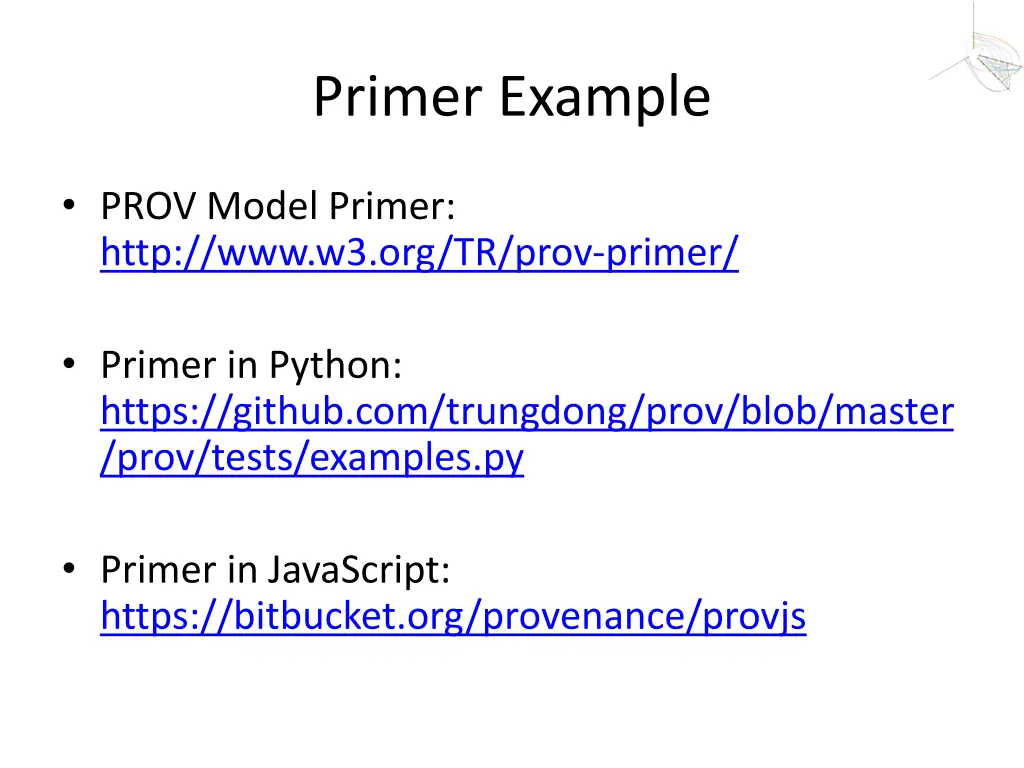 primer example