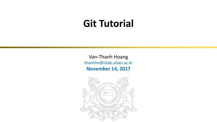 git tutorial