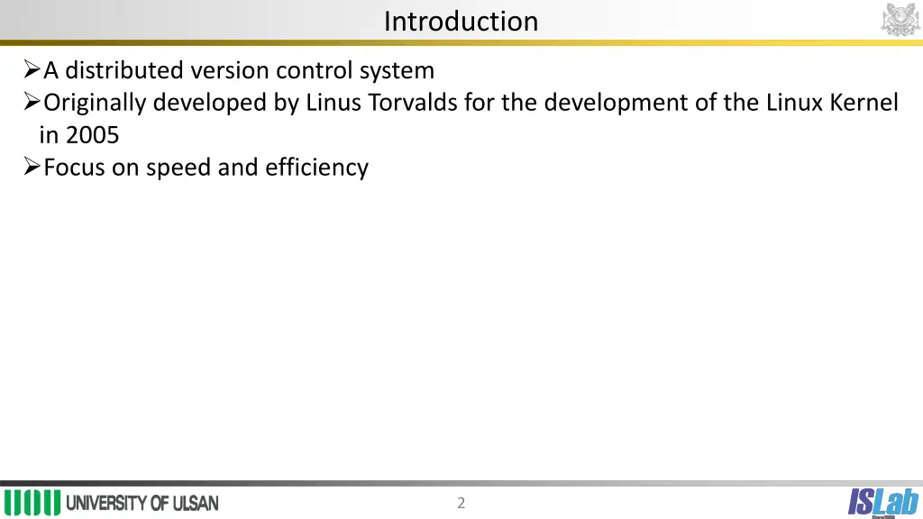 introduction