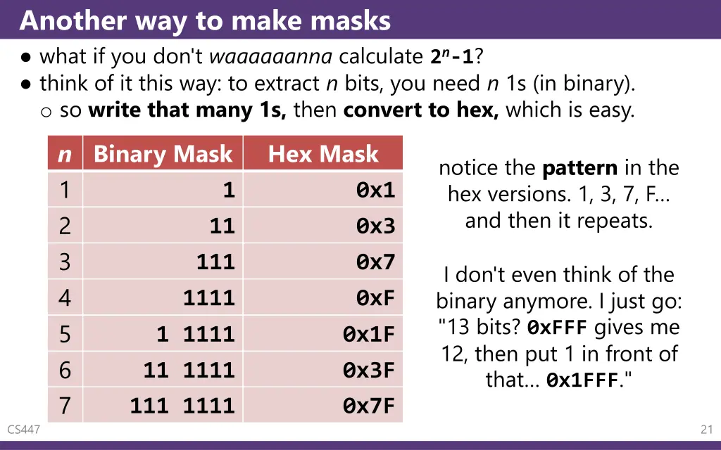 another way to make masks what