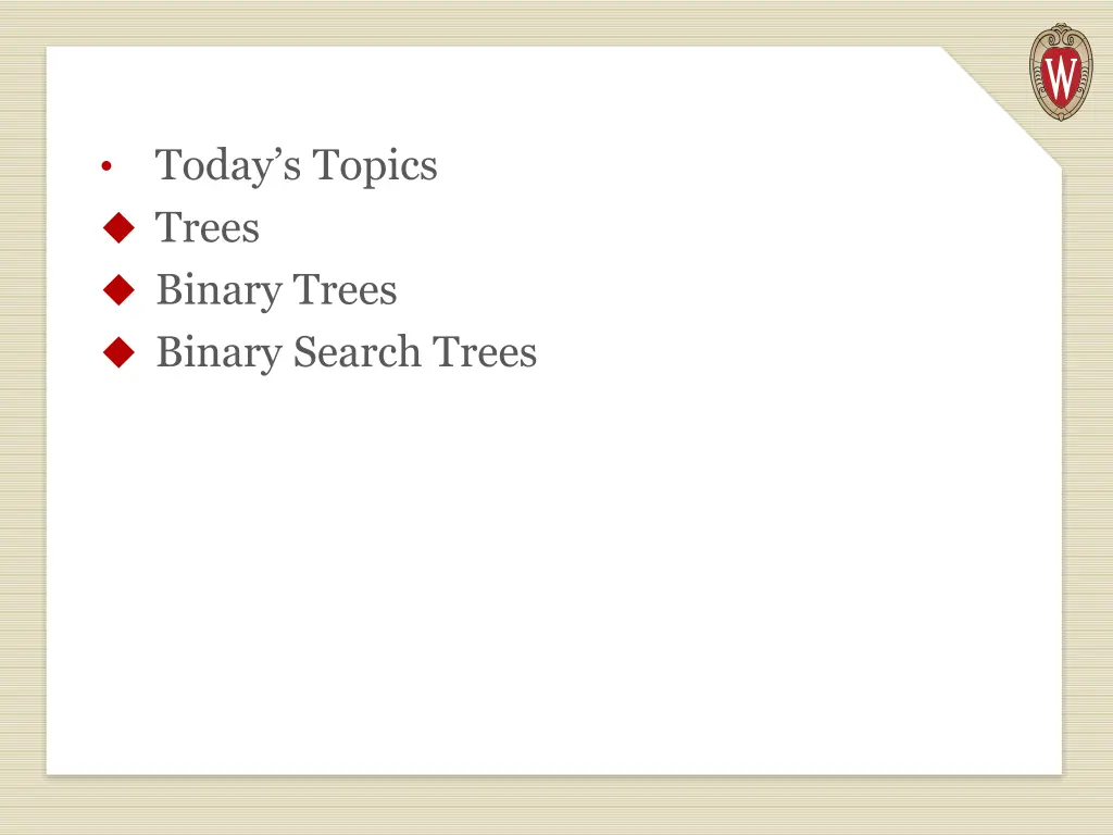 today s topics