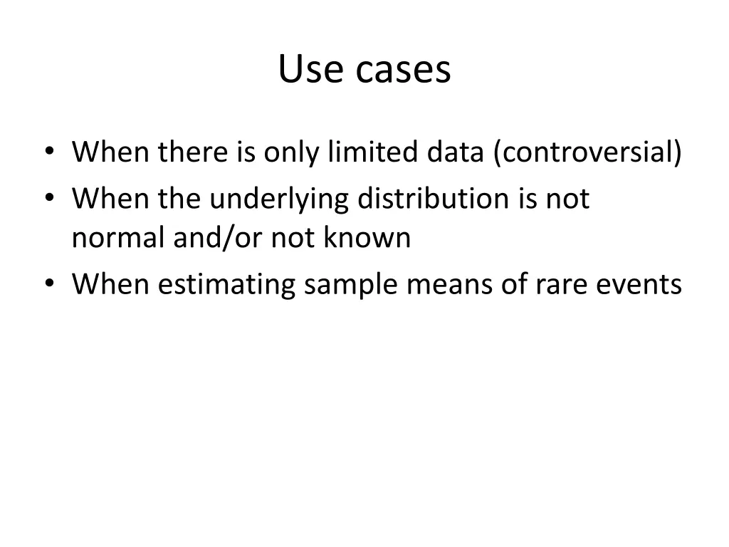 use cases