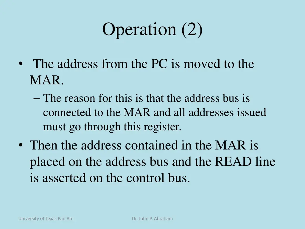 operation 2