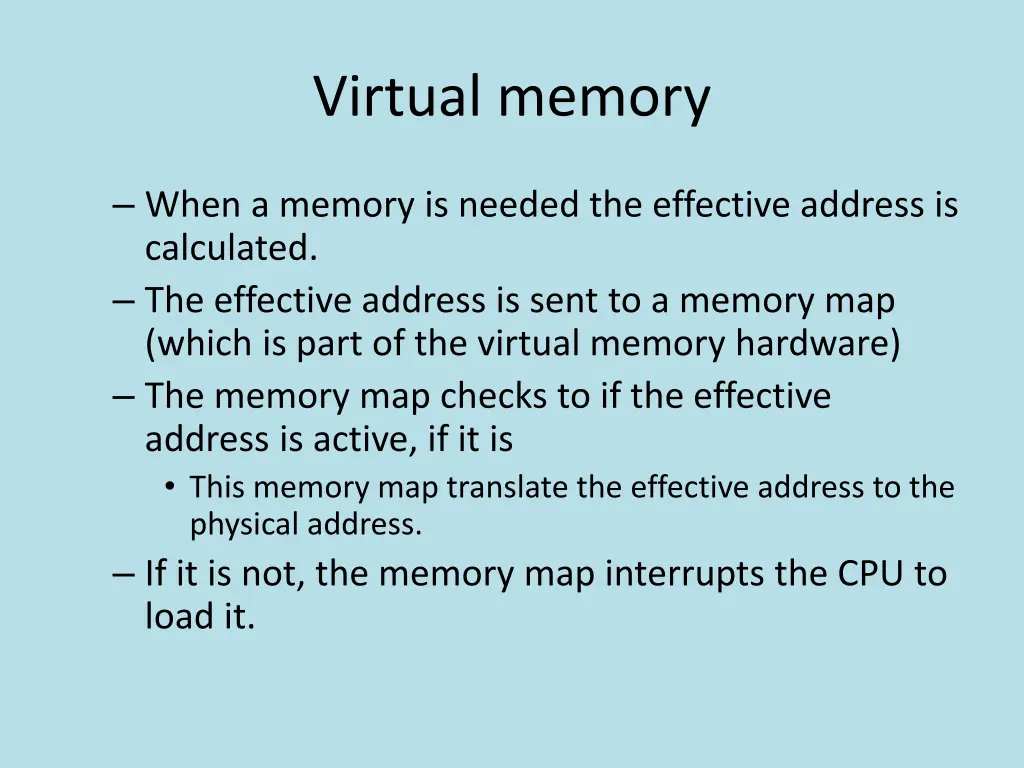 virtual memory 2