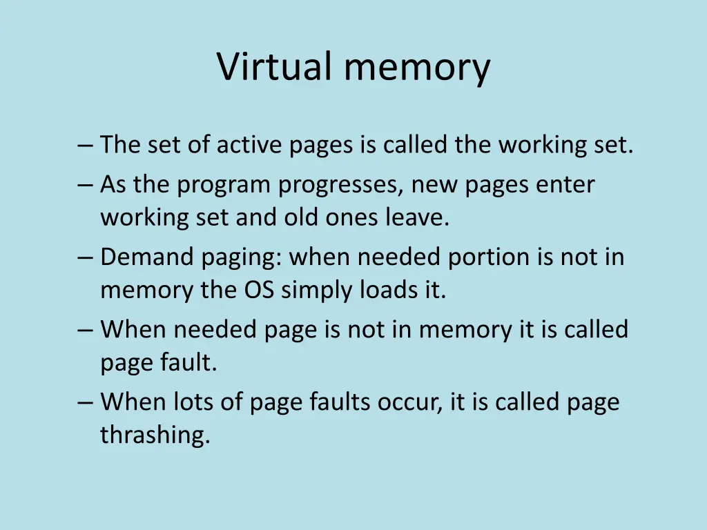 virtual memory 4