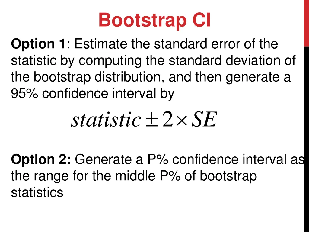 bootstrap ci