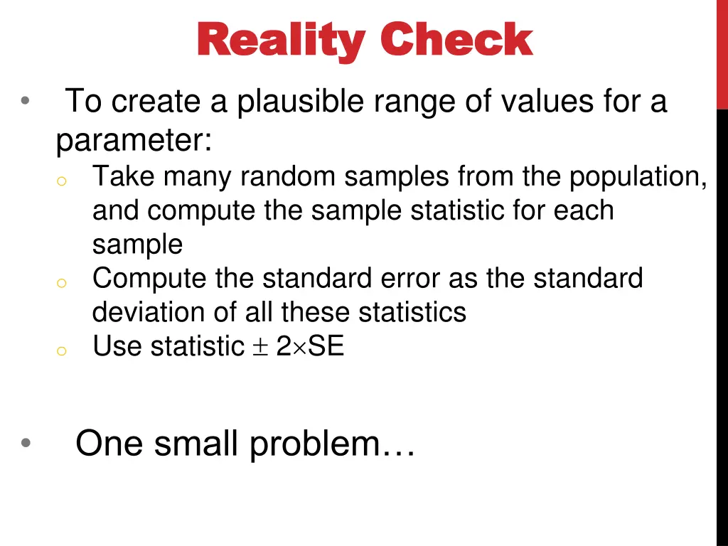 reality reality check