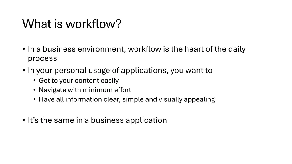 what is workflow