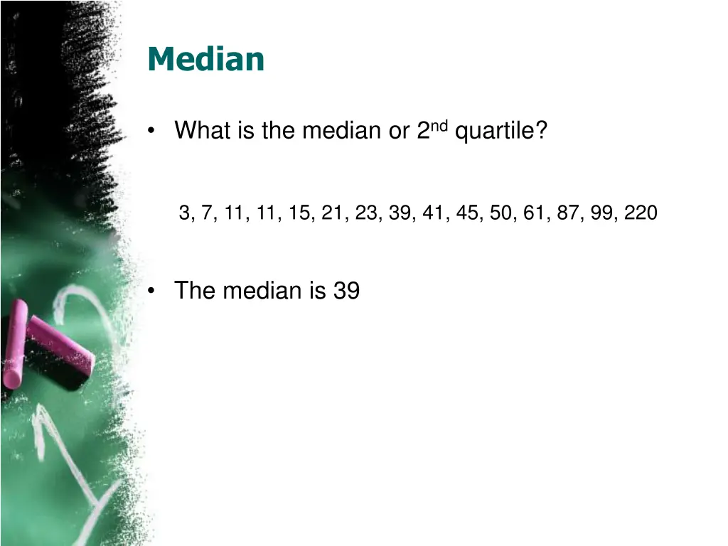 median