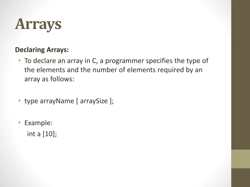 arrays 1