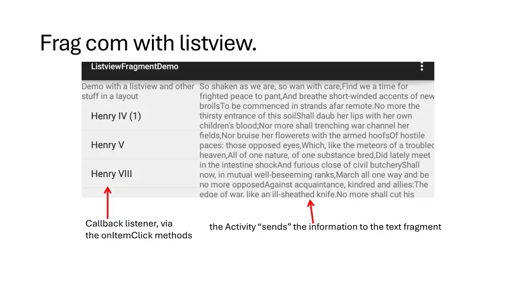 frag com with listview