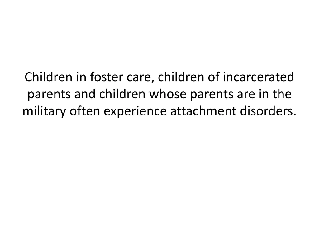 children in foster care children of incarcerated