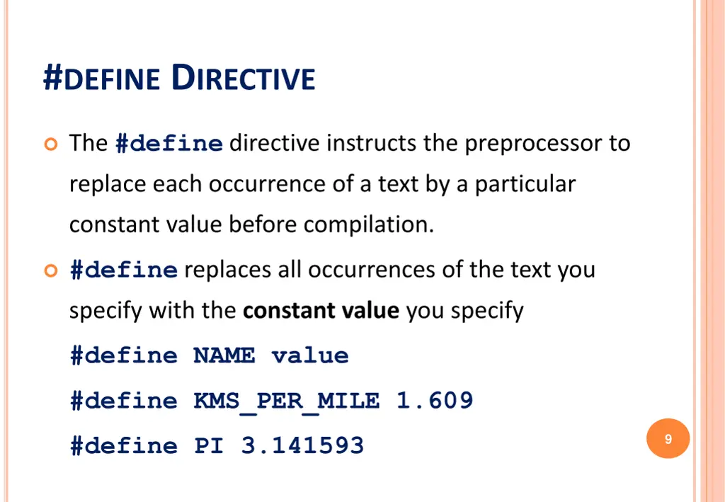 define d irective