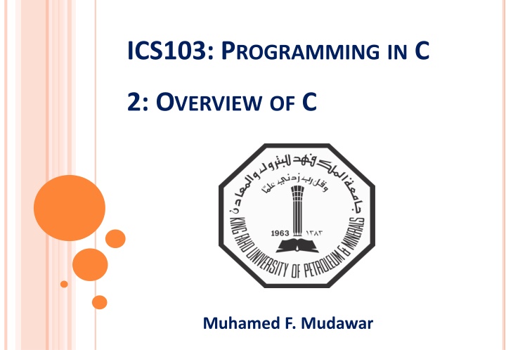 ics103 p rogramming in c