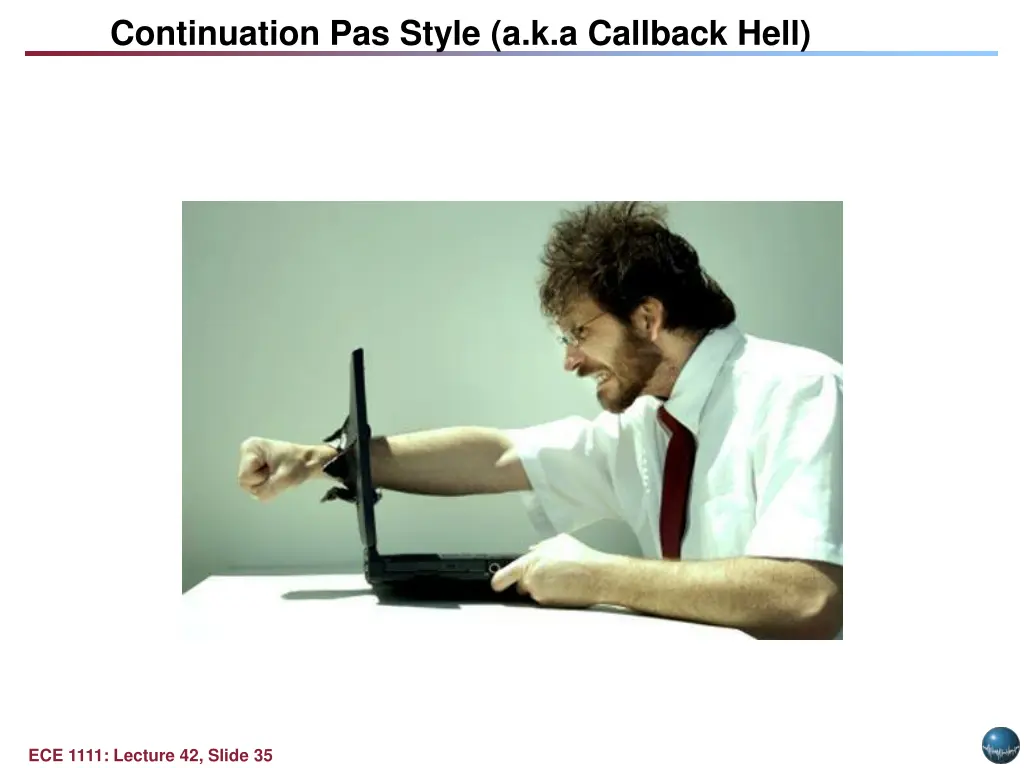 continuation pas style a k a callback hell