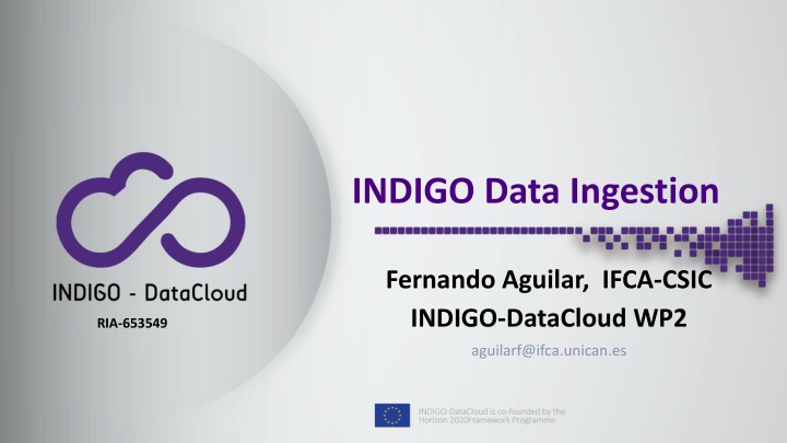 indigo data ingestion