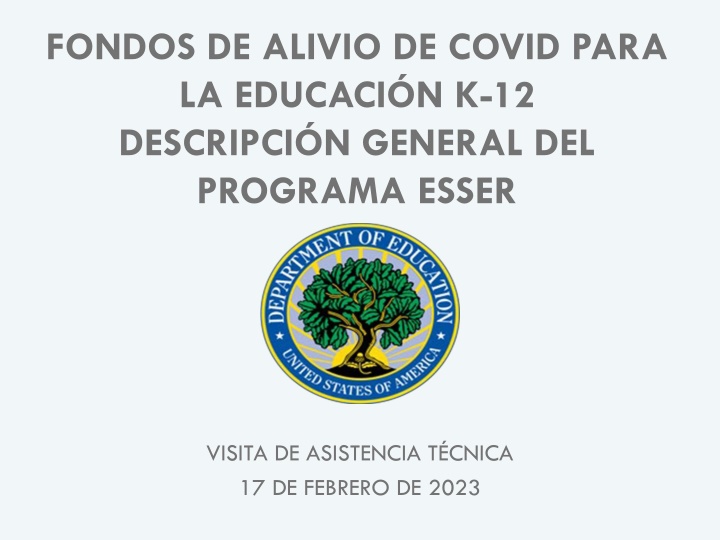 fondos de alivio de covid para la educaci