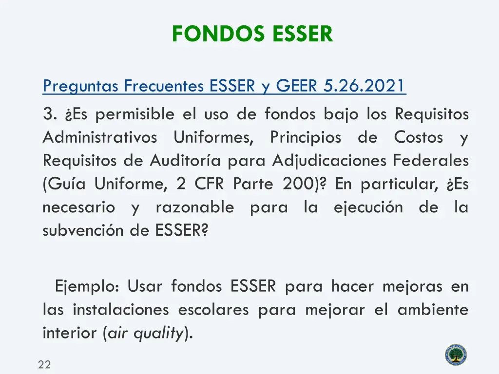 fondos esser 2