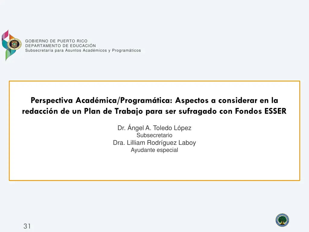 gobierno de puerto rico departamento de educaci