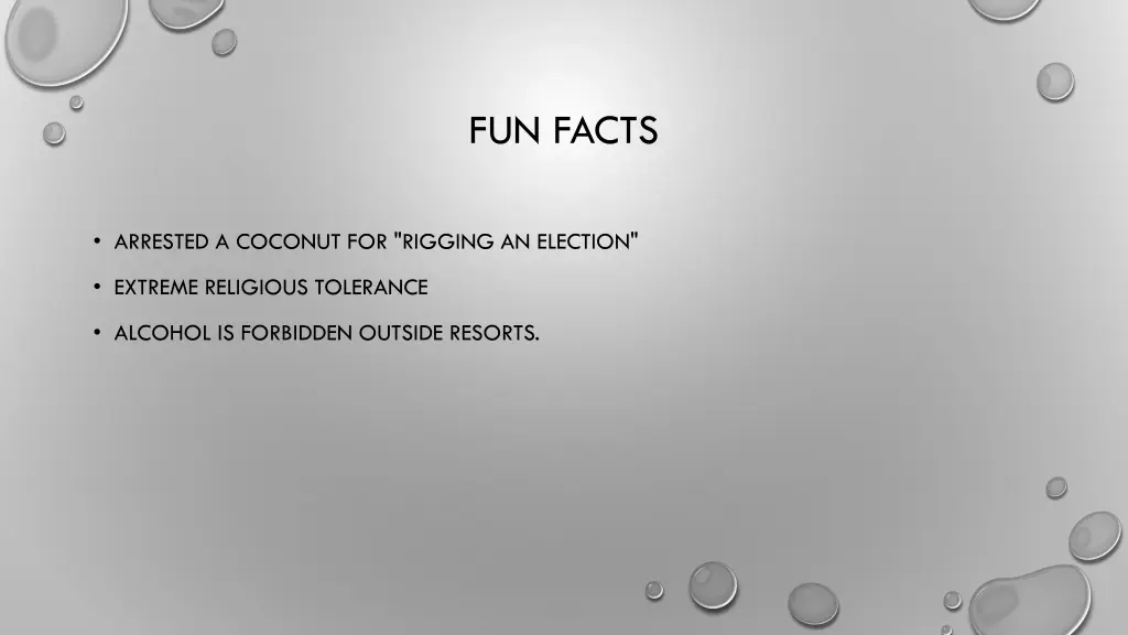 fun facts