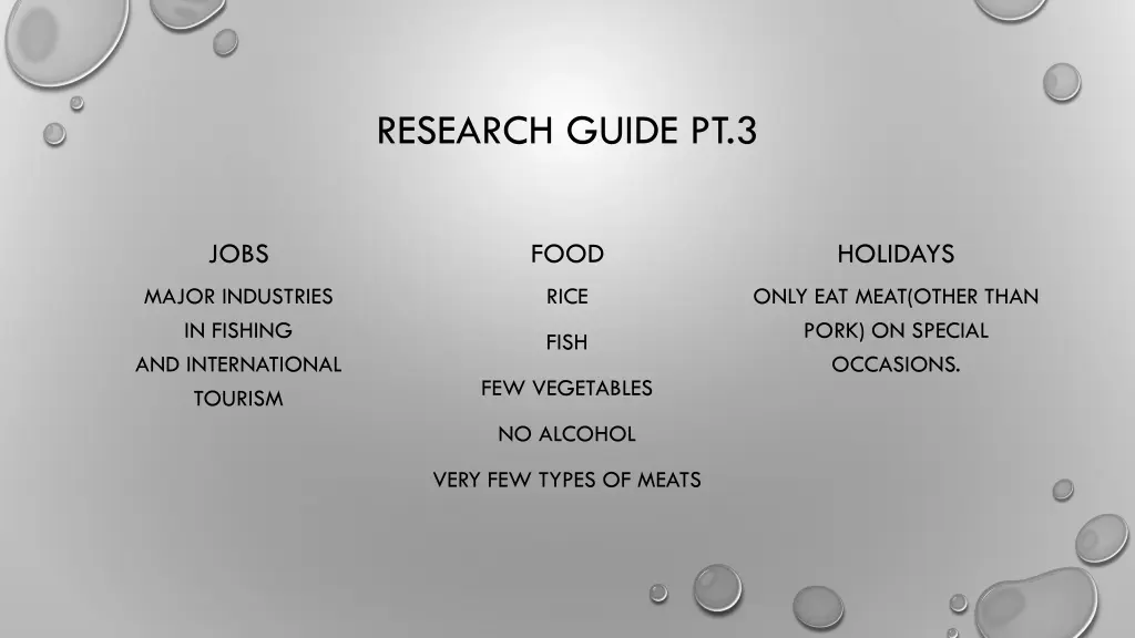 research guide pt 3