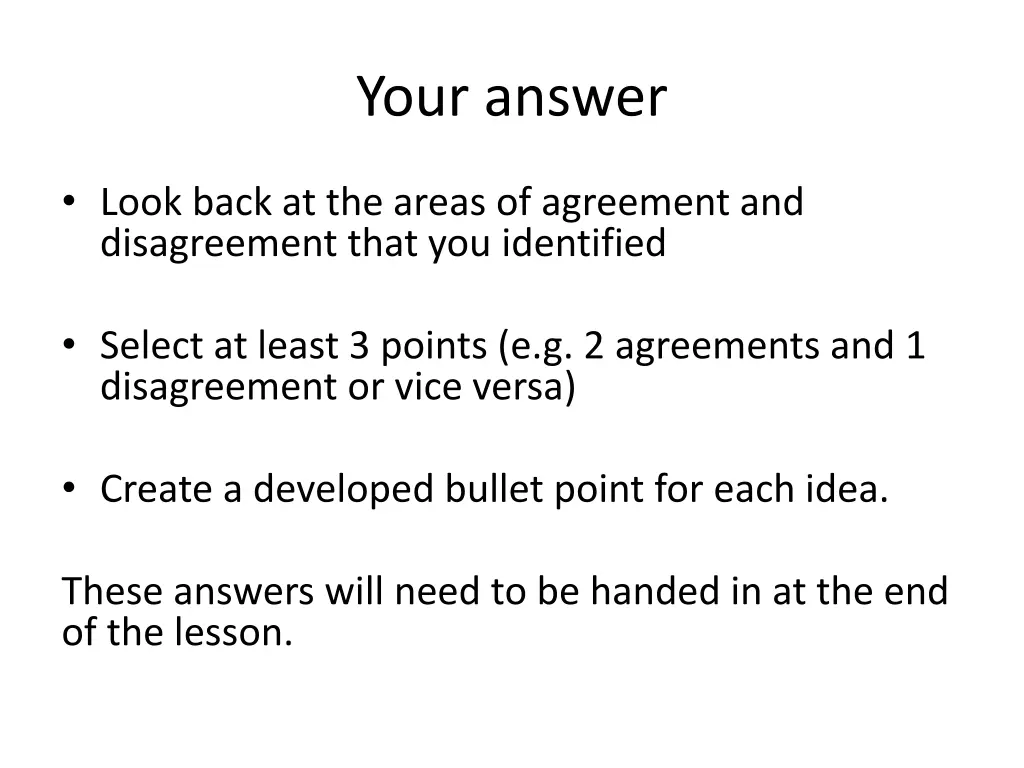 your answer