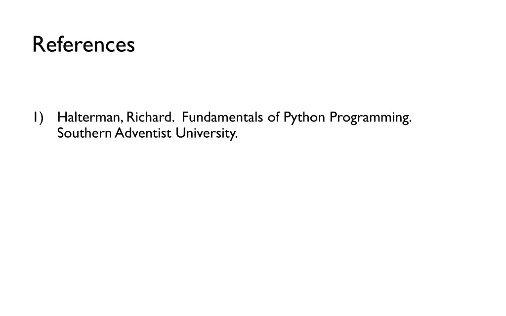 references