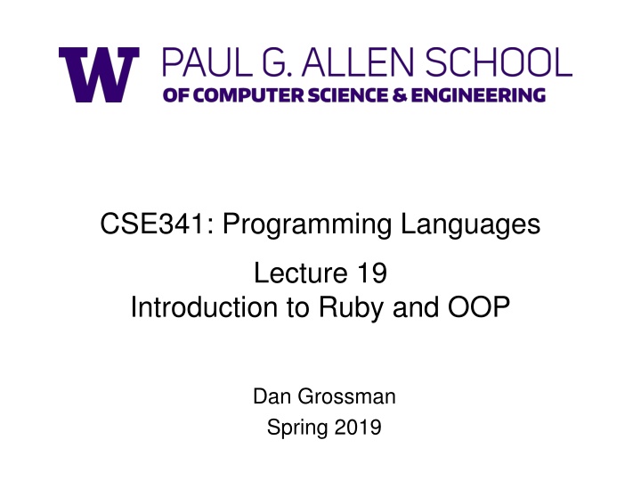 cse341 programming languages