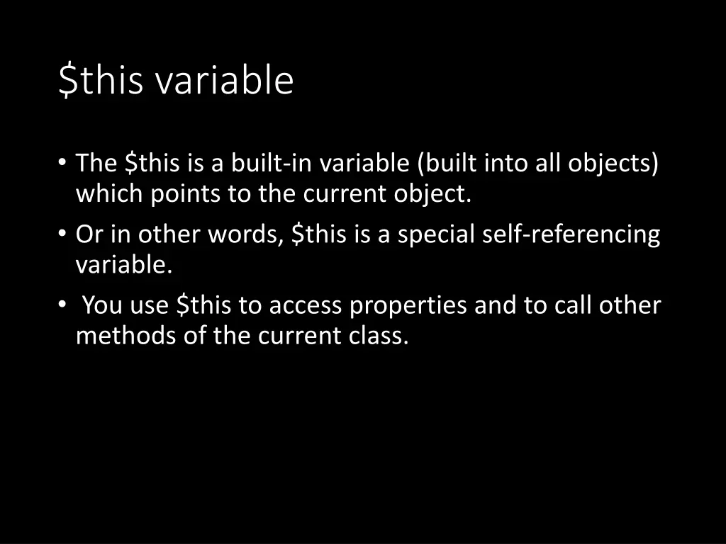 this variable
