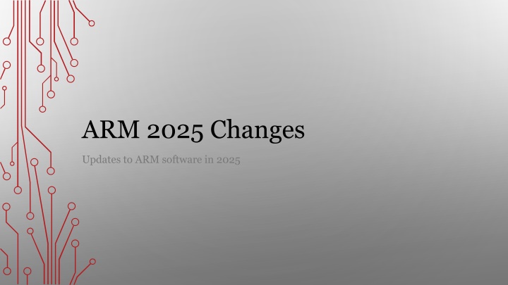 arm 2025 changes