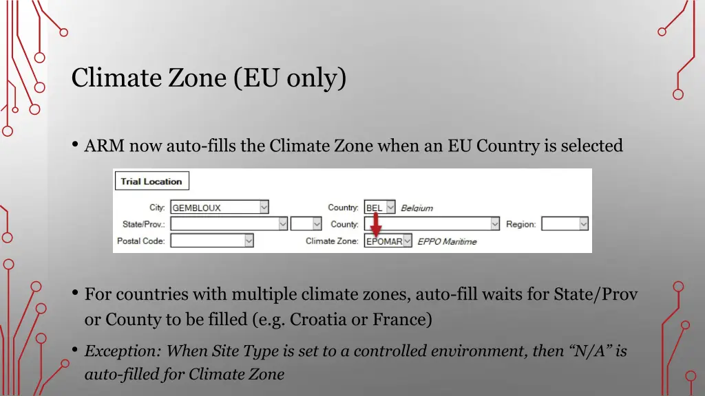 climate zone eu only