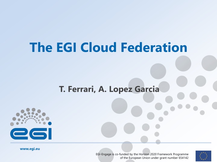 the egi cloud federation