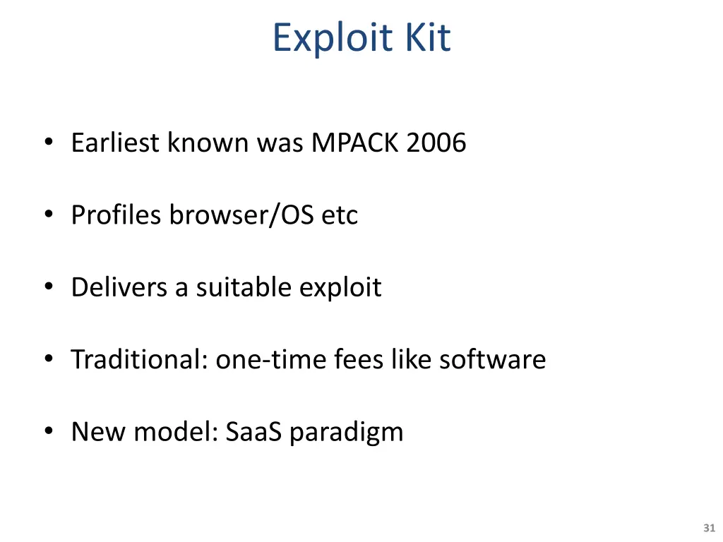 exploit kit