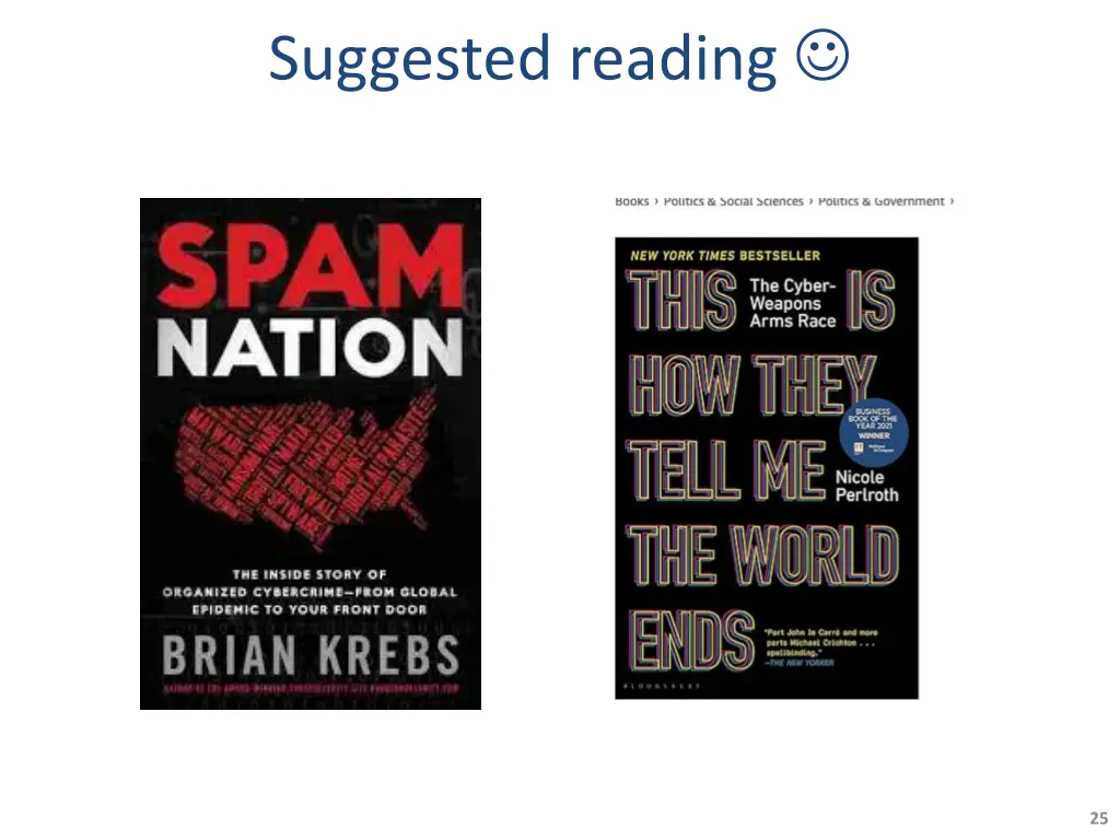 suggested reading
