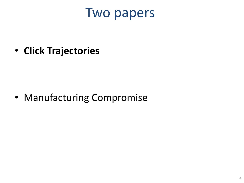 two papers