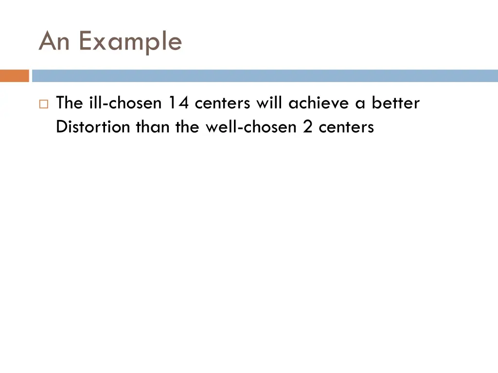 an example 1
