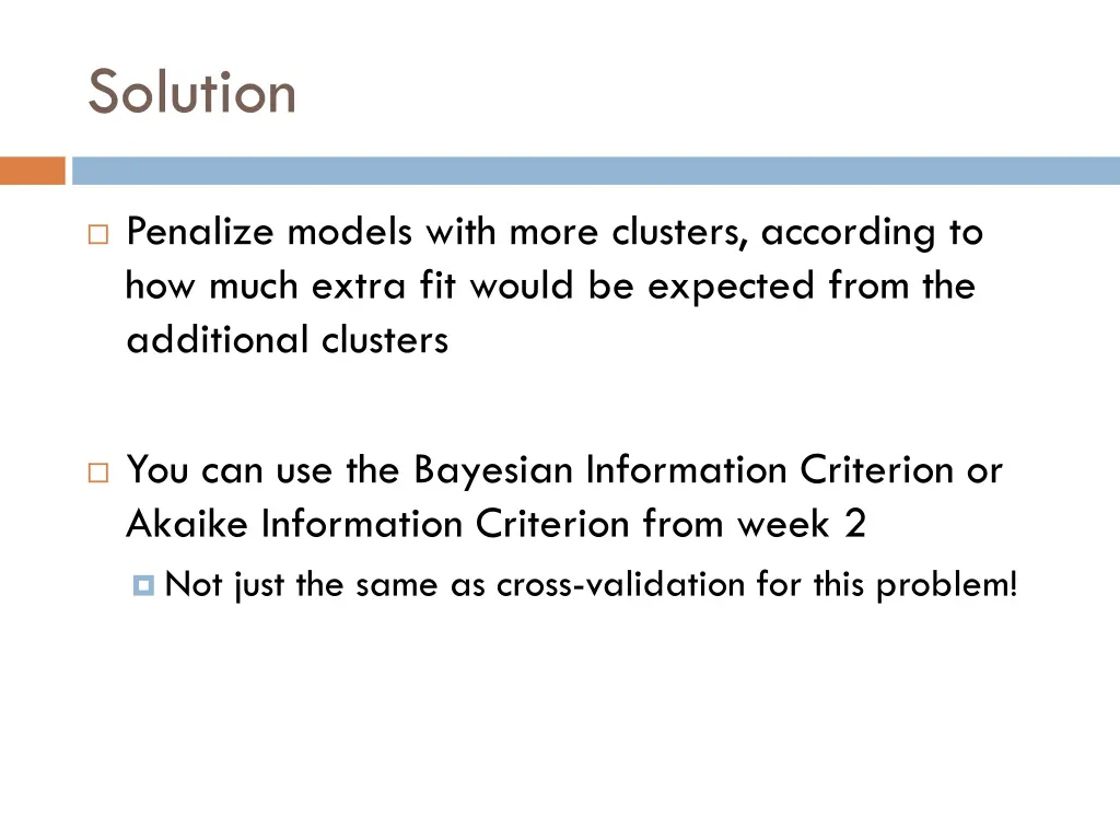 solution