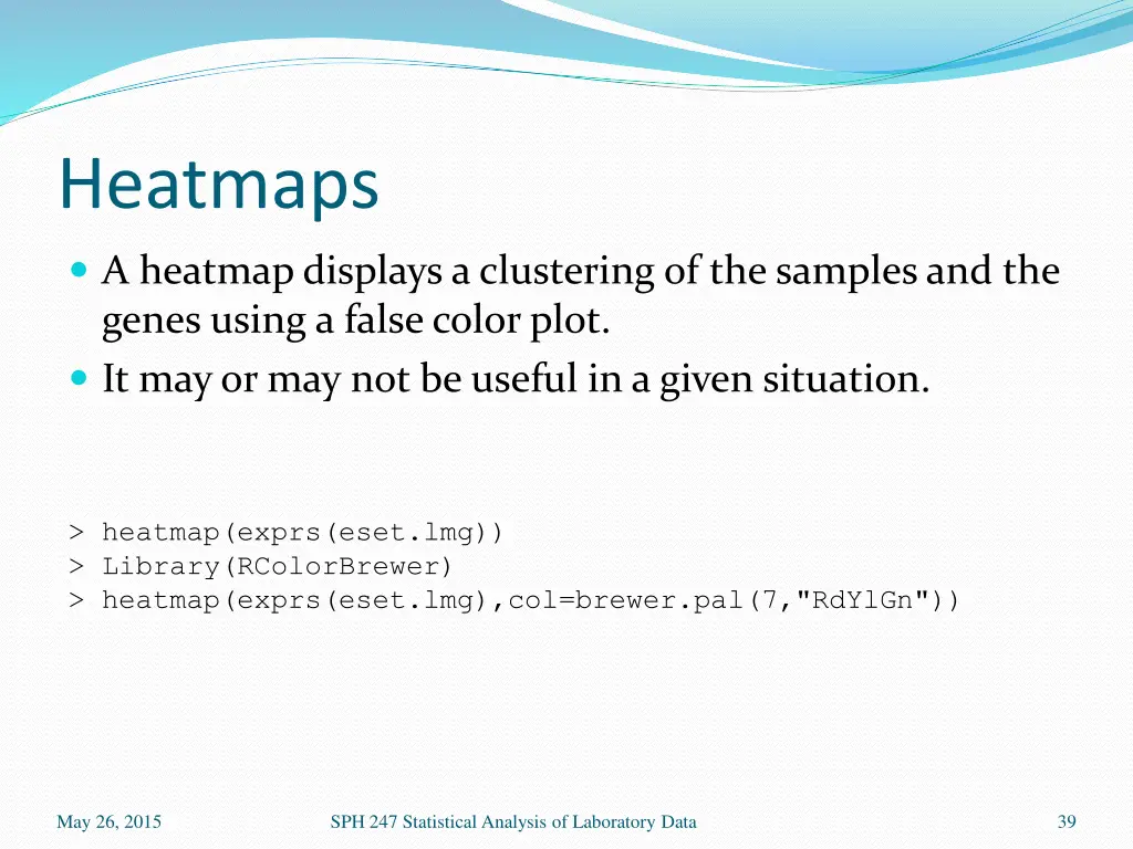 heatmaps